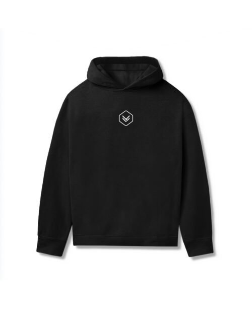 EcoSoft Cotton™ Regular Hoodie - Black