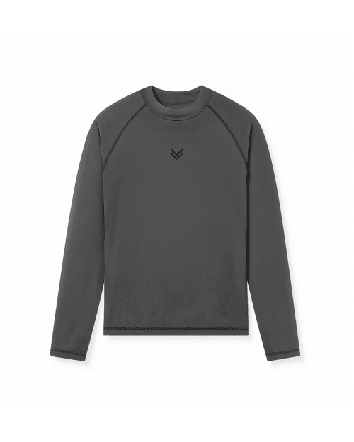 WarmFlex™ Compress Long Sleeve- Charcoal Gray