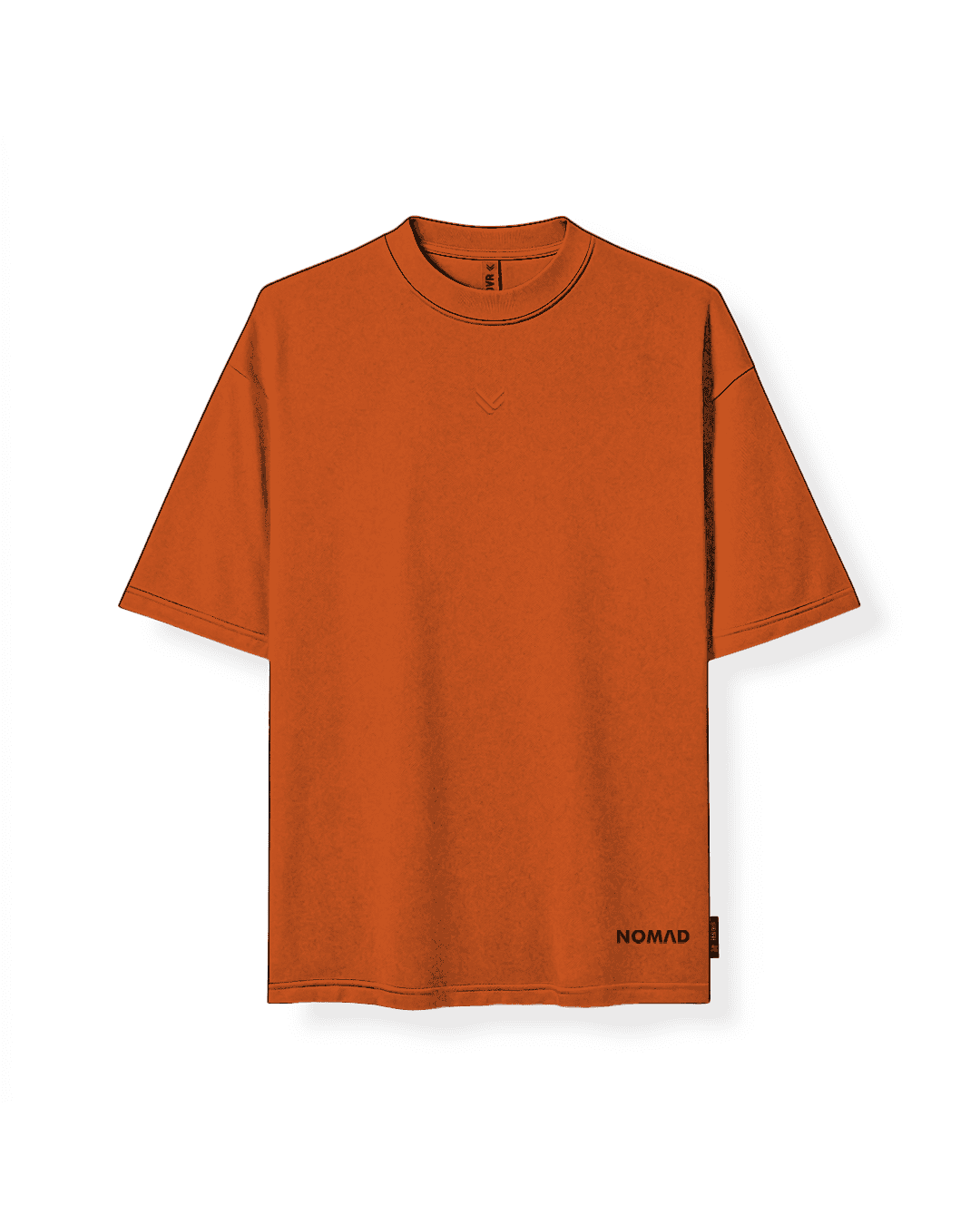 SilverGuard™ Oversized Tee - Terracota