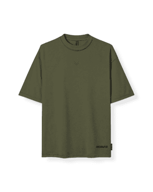 SilverGuard™ Oversized Tee - Olive